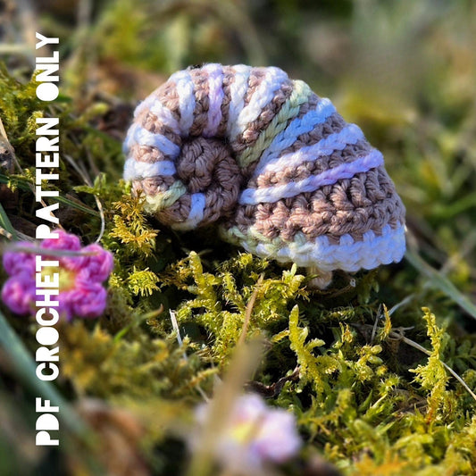 Peekaboo Snail Crochet Pattern