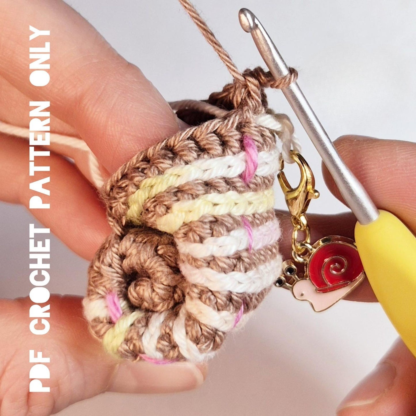 Peekaboo Snail Crochet Pattern