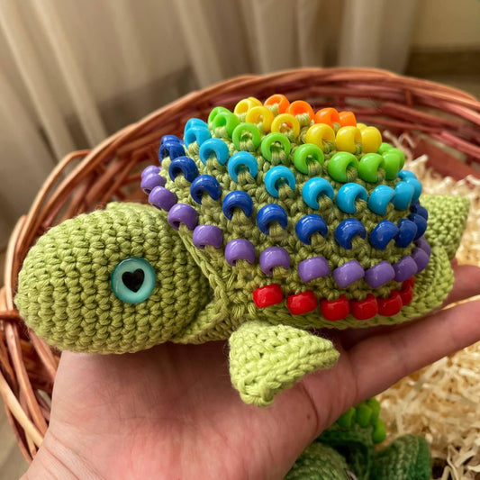 Peekaboo Turtle Crochet Pattern