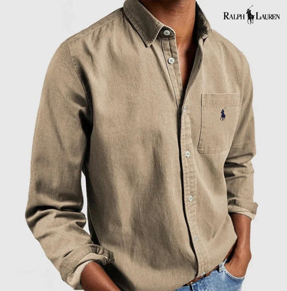 Oxford Shirt in Linen