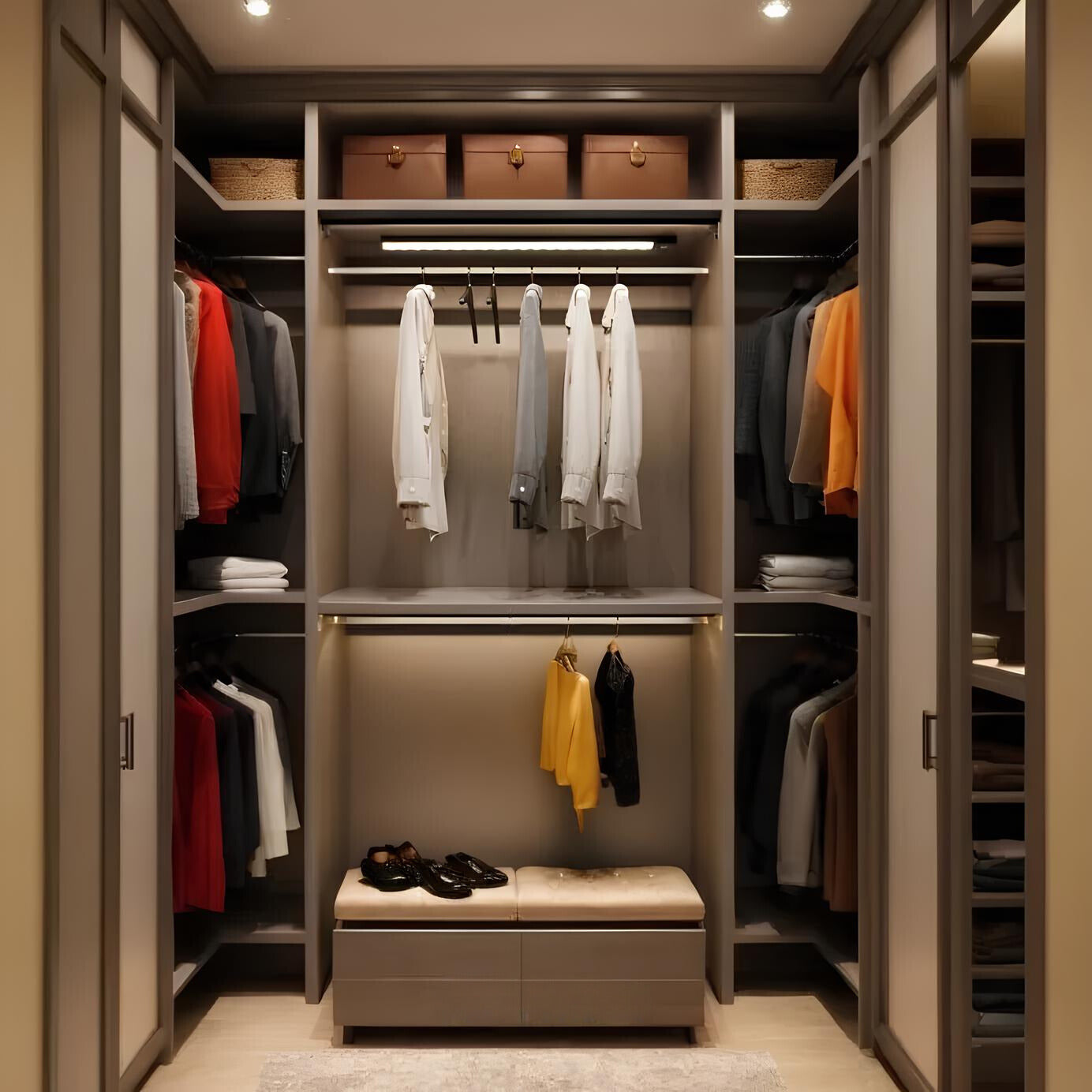 Rechargeable Motion Sensor LED Light – Easy Stick-On Wireless Lighting for Hallways, Closets & Stairs