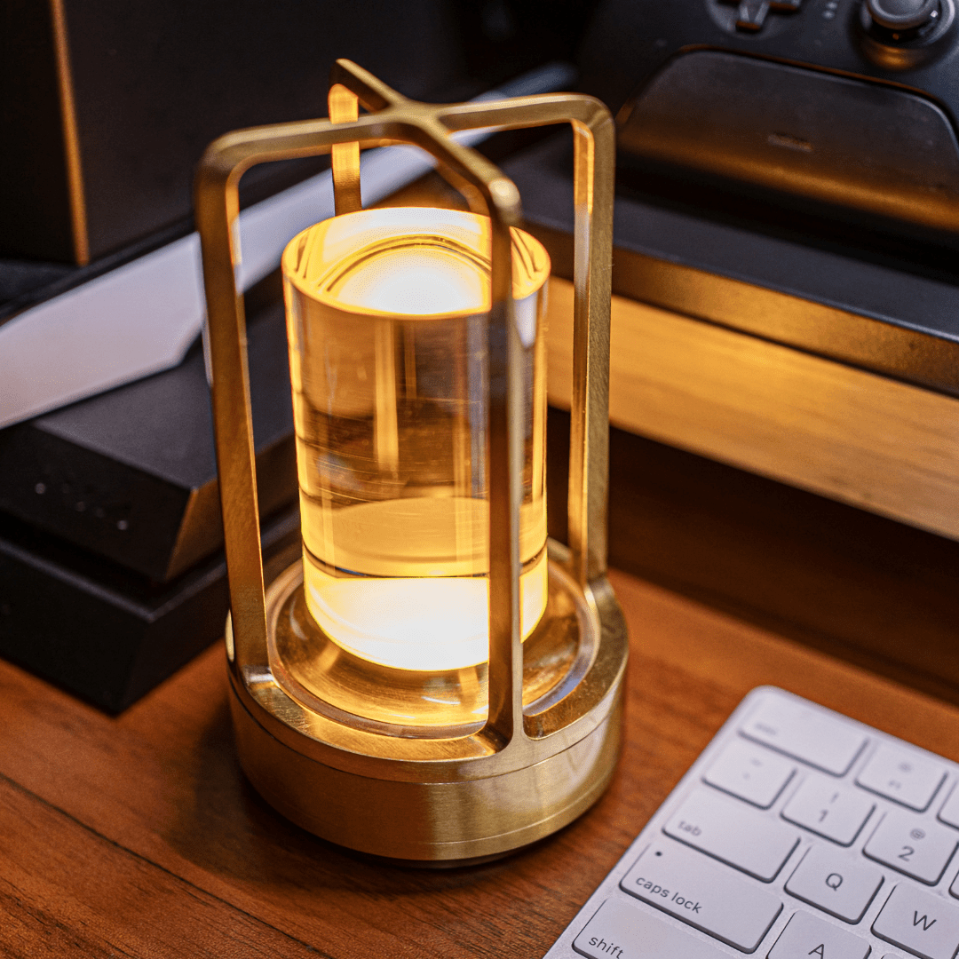 Crystal Lantern – Elegant Decorative Table Light