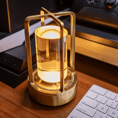 Crystal Lantern – Elegant Decorative Table Light