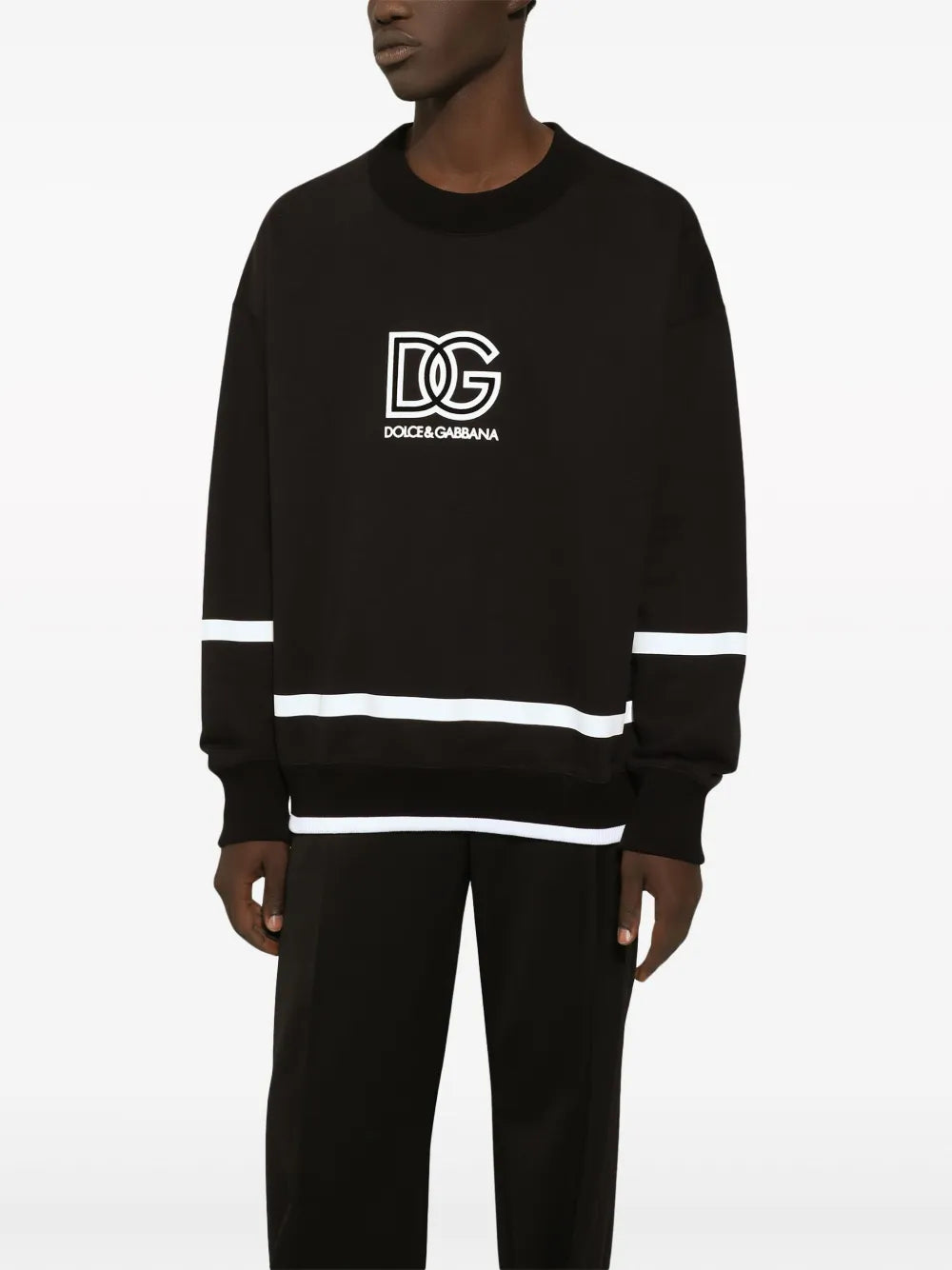 Sweatshirt with printed logo