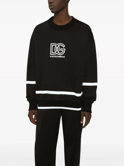 Sweatshirt with printed logo