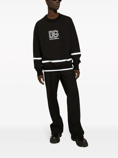 Sweatshirt with printed logo