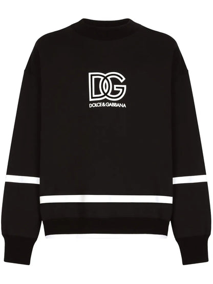 Sweatshirt with printed logo