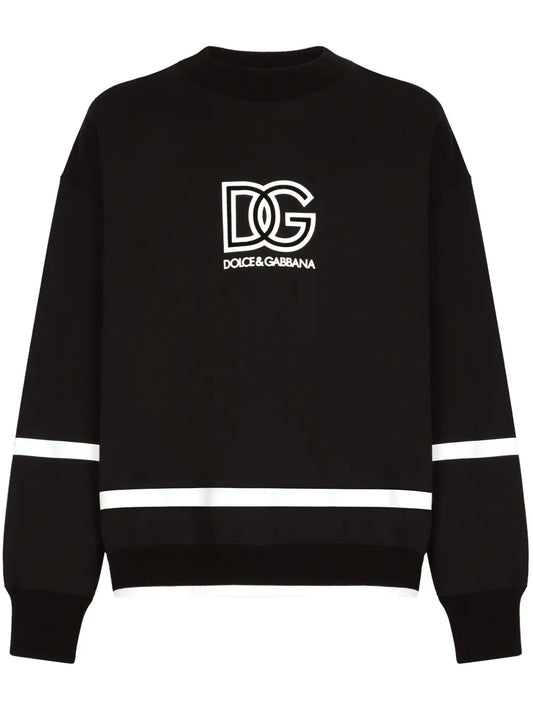 Sweatshirt with printed logo