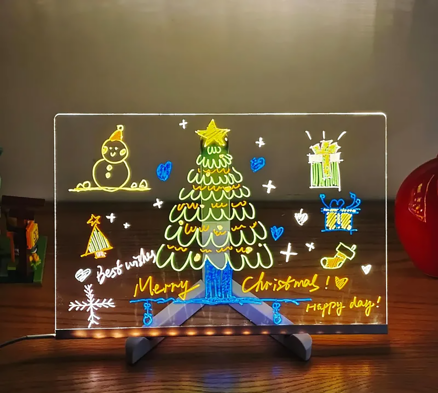 DoodleGlow™️ - LED Note Board Lamp Light