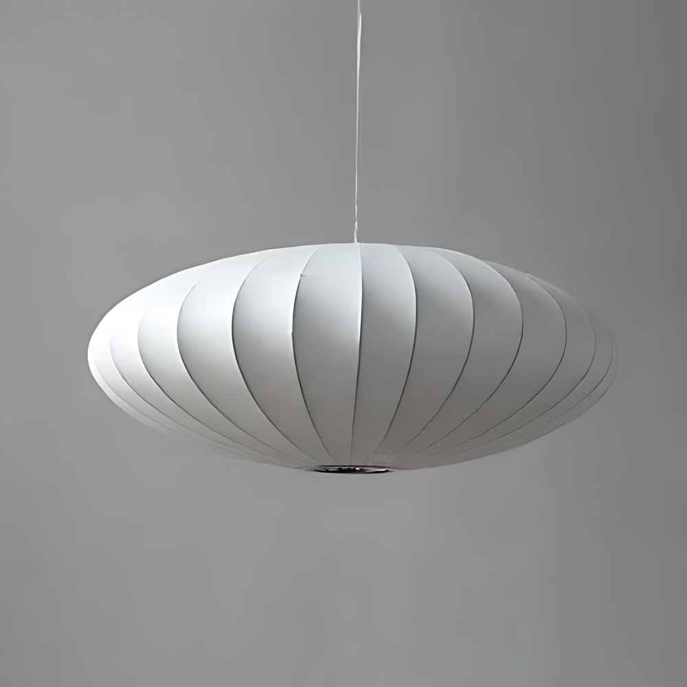 Japandi Silk Pendant Ceiling Light