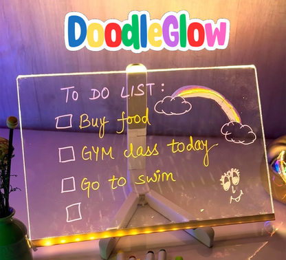 DoodleGlow™️ - LED Note Board Lamp Light
