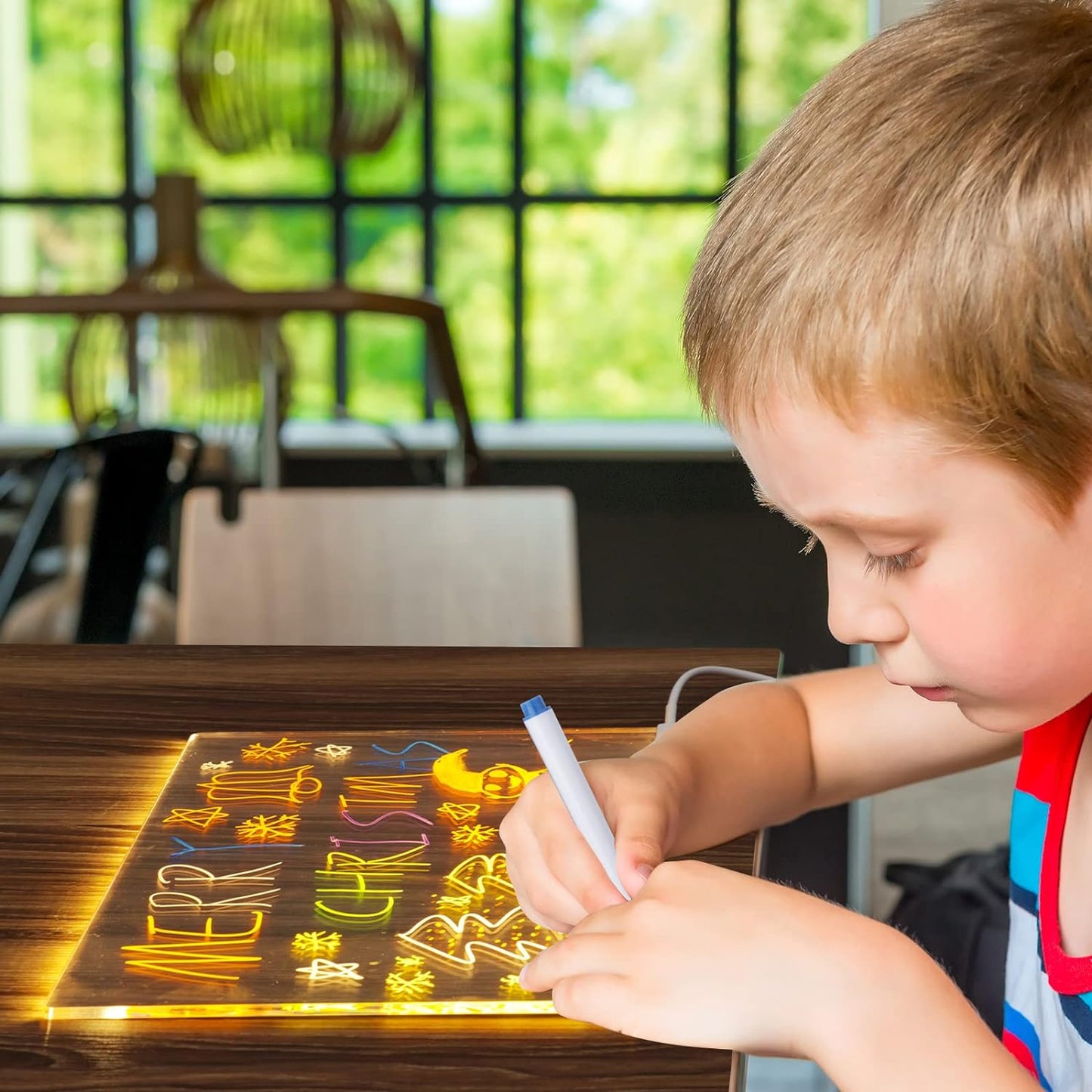 DoodleGlow™️ - LED Note Board Lamp Light