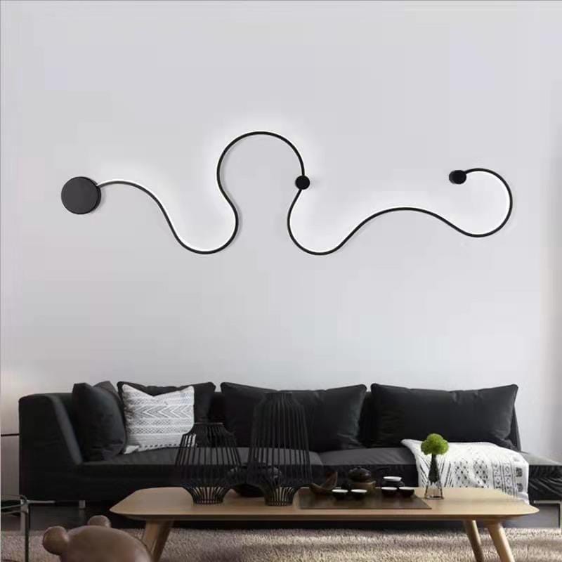 Artistic Curlicue | Wall Sconce Light with Unique Design & Durable Materials | Modern Wall Decor for Any Interior