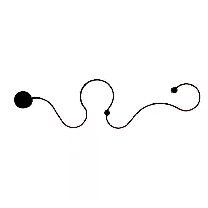 Artistic Curlicue | Wall Sconce Light with Unique Design & Durable Materials | Modern Wall Decor for Any Interior