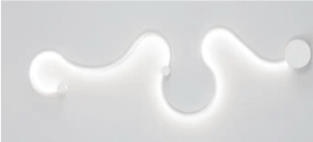 Artistic Curlicue | Wall Sconce Light with Unique Design & Durable Materials | Modern Wall Decor for Any Interior