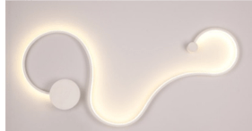 Artistic Curlicue | Wall Sconce Light with Unique Design & Durable Materials | Modern Wall Decor for Any Interior