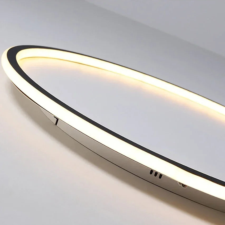 AuroraGlobe | Flush Mount Ceiling Light with Even LED Illumination | Scandinavian Design for Inviting Atmosphere