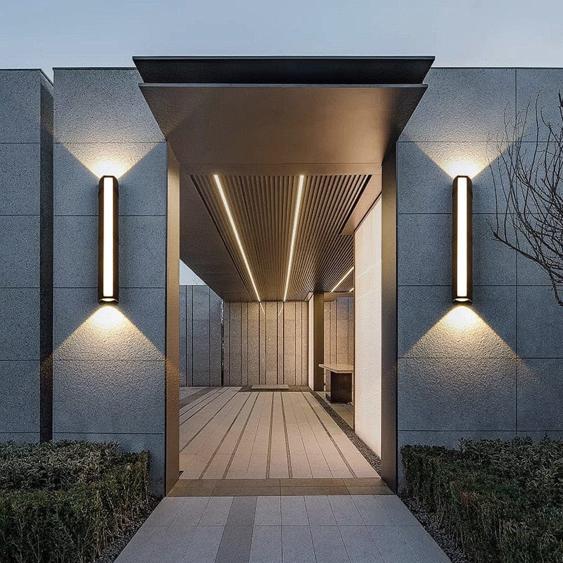 Cascade Collection | Outdoor Wall Light with Durable Aluminum Design | Modern Elegance for Indoor & Outdoor Use