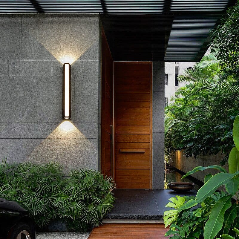 Cascade Collection | Outdoor Wall Light with Durable Aluminum Design | Modern Elegance for Indoor & Outdoor Use