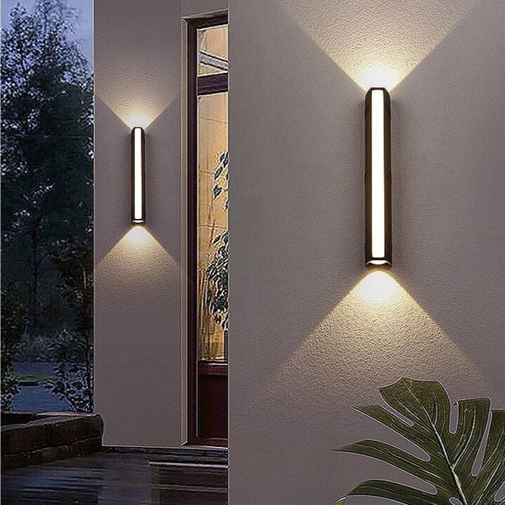 Cascade Collection | Outdoor Wall Light with Durable Aluminum Design | Modern Elegance for Indoor & Outdoor Use