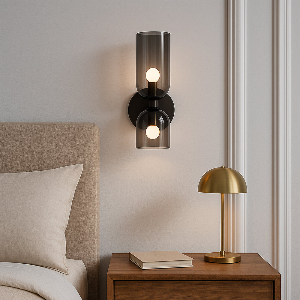 Clarva | Modern Glass Wall Lamp with Minimalist Design