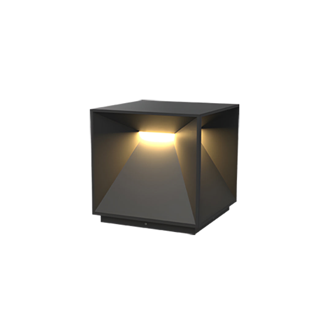 Contemporary Outdoor Lighting | Waterproof Solar Pillar Lights | Elegant Garden Fixtures for Ambient Illumination