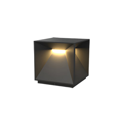 Contemporary Outdoor Lighting | Waterproof Solar Pillar Lights | Elegant Garden Fixtures for Ambient Illumination