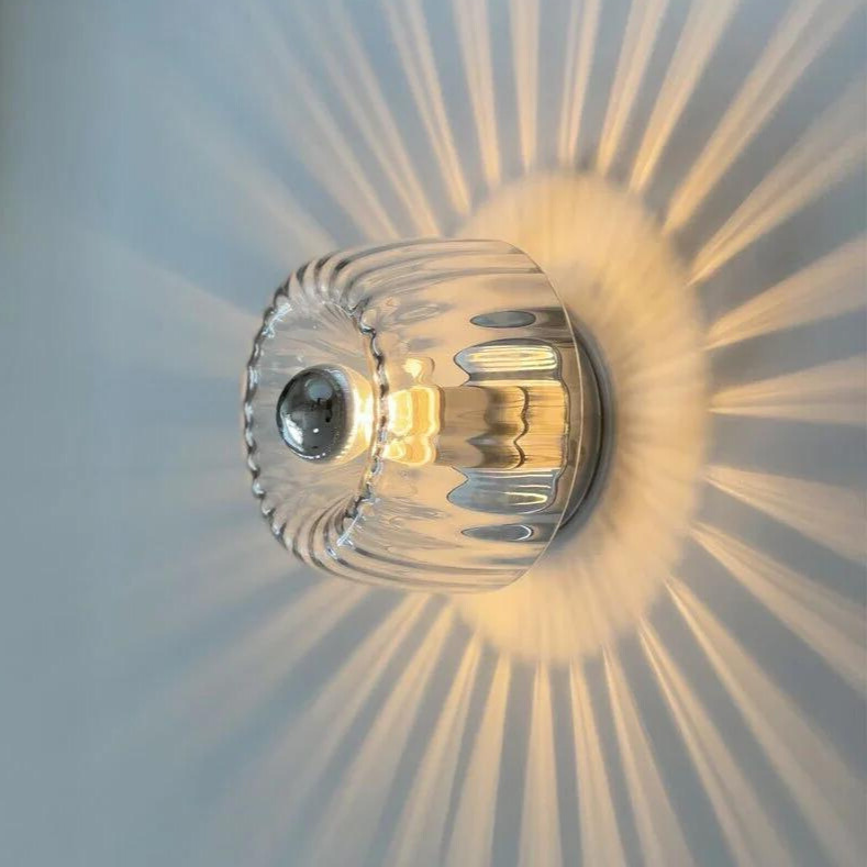 Contemporary Wall Sconces | Nordic Bauhaus Design with Sculptural Glass | Elegant Lighting for Modern Spaces