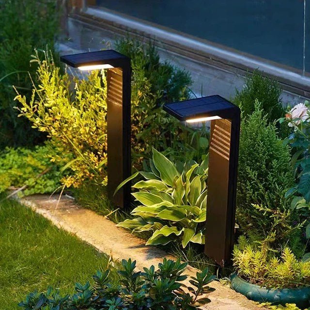 EcoGlow | Solar Garden Lights with Elegant Design & LED Efficiency | Eco-Friendly Illumination for Outdoor Spaces