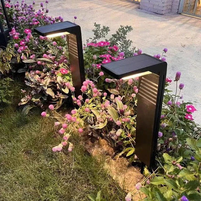EcoGlow | Solar Garden Lights with Elegant Design & LED Efficiency | Eco-Friendly Illumination for Outdoor Spaces