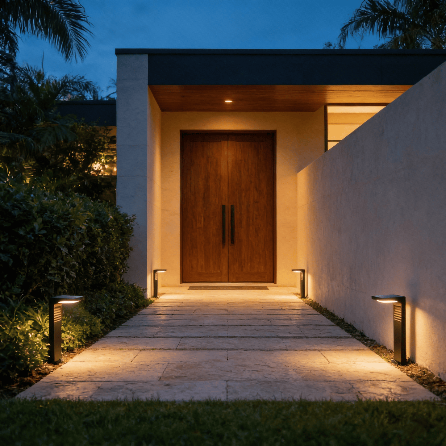 EcoGlow | Solar Garden Lights with Elegant Design & LED Efficiency | Eco-Friendly Illumination for Outdoor Spaces