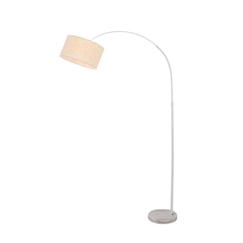 Elegant Arc Floor Lamp with Adjustable Height & Marble Base | Modern Lighting for Living Rooms