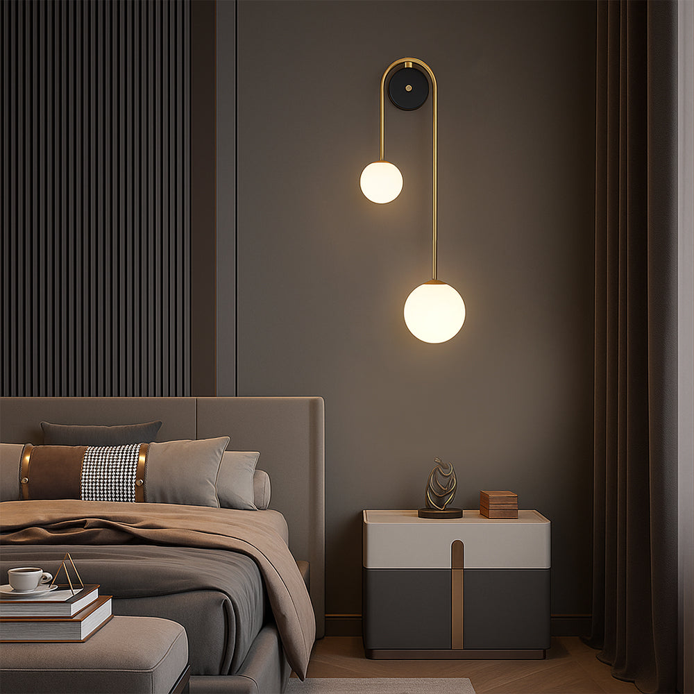 Elegant Arch Wall Sconce Light with Soft LED Glow | Contemporary Design for Stylish Interiors