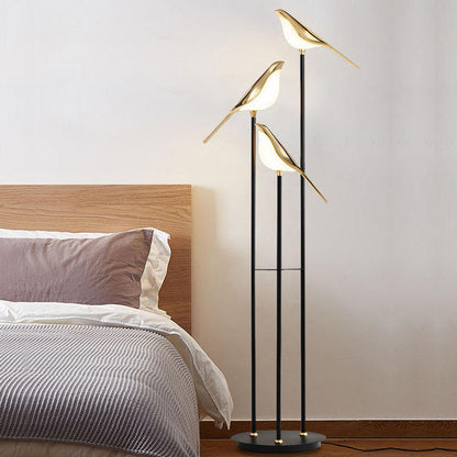Elegant Floor Lamp | Gold Plated Standing Lamp with 60-Inch Height | Modern Design for Stunning Illumination