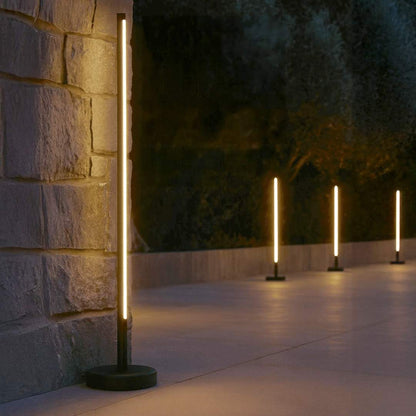 Elegant Outdoor Lights | Solar Floor Lamp with Wireless Charging | Durable Design for Ambiance