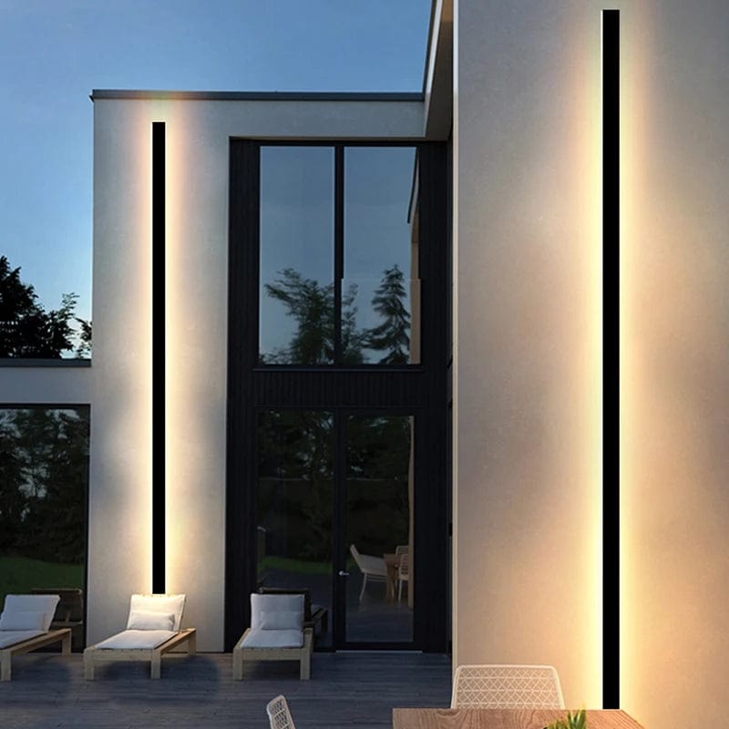 Elegant Outdoor Wall Light | Waterproof LED RGBW Sconce with Modern Design | Stylish Illumination for Outdoor Spaces