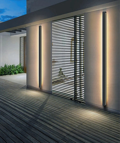 Elegant Outdoor Wall Light | Waterproof LED RGBW Sconce with Modern Design | Stylish Illumination for Outdoor Spaces