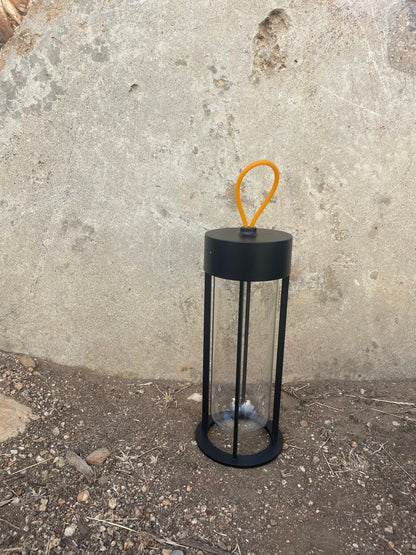 Modern Artisan Glass Lamp