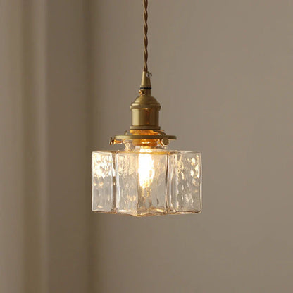 Modern Retro Hanging Glass Lamp