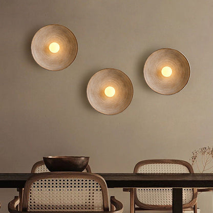 Japanese Wooden Wall Sconce Lighting with Soft LED Illumination | Minimalist Design for Cozy Modern Interiors