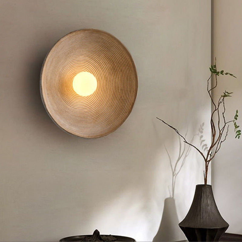 Japanese Wooden Wall Sconce Lighting with Soft LED Illumination | Minimalist Design for Cozy Modern Interiors