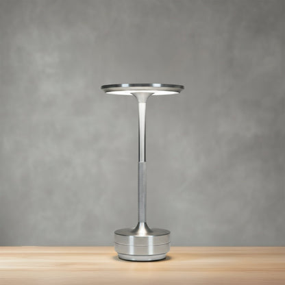Karina Collection | Cordless LED Table Lamp with Electroplated Finish | Elegant Lighting for Home and Office