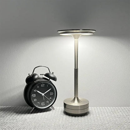 Karina Collection | Cordless LED Table Lamp with Electroplated Finish | Elegant Lighting for Home and Office