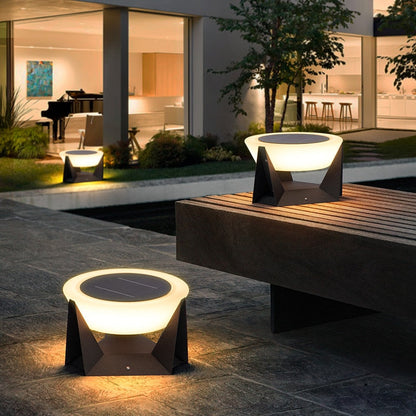 Landinglight | Solar Lights Outdoor with High Efficiency Panels | Waterproof Design for Versatile Ambience
