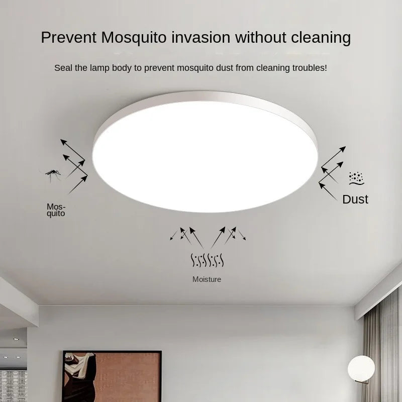 Ceiling Light Round LED Modern Flush Fixture