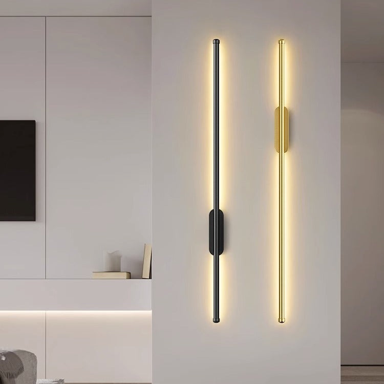 Linear Wall Light | Dimmable Integrated LED Sconce for Modern Elegance