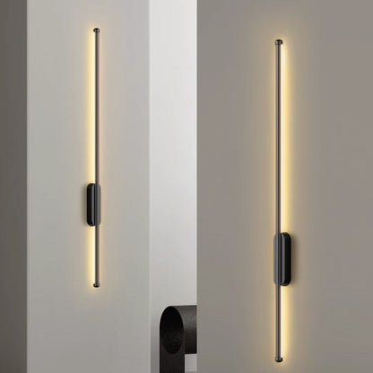 Linear Wall Light | Dimmable Integrated LED Sconce for Modern Elegance