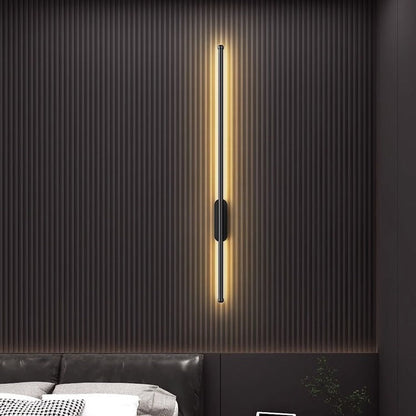 Linear Wall Light | Dimmable Integrated LED Sconce for Modern Elegance