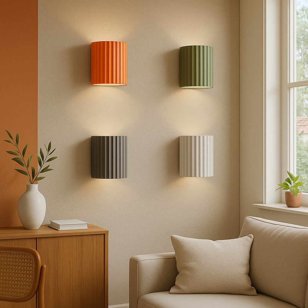 Luxora | Macaron Wall Lamp with Soft LED Glow | Modern Design for Elegant Spaces
