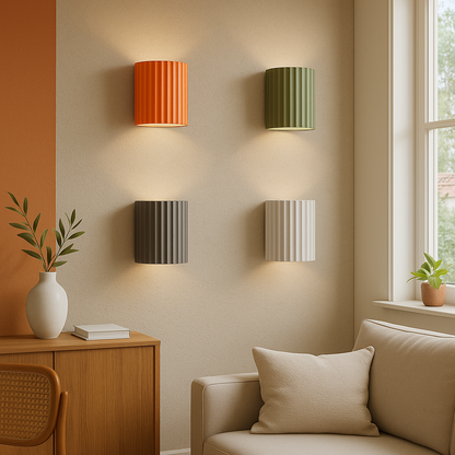 Luxora | Macaron Wall Lamp with Soft LED Glow | Modern Design for Elegant Spaces